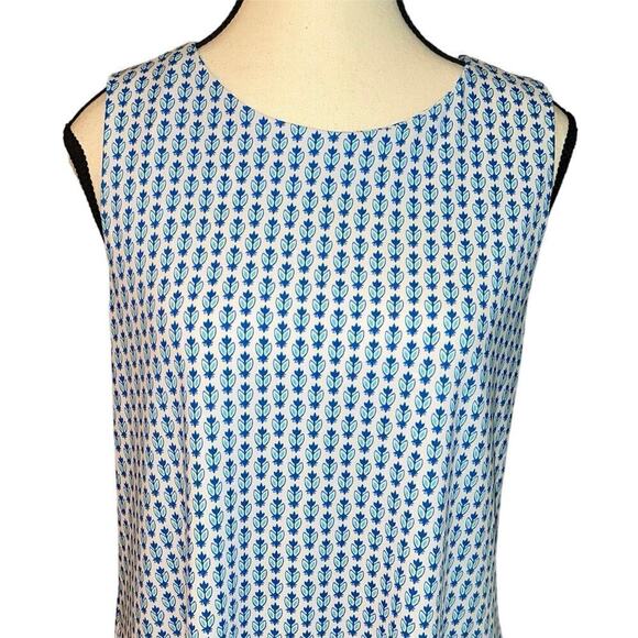 Jude Connally 101086 A Line Sleeveless Shift Melody Dress Pockets Summer Size M - Picture 2 of 12